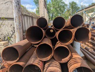 Труба безшовна 325х60 ст 45. 1757 фото